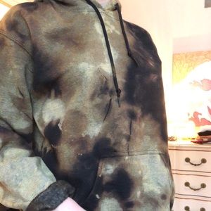 Bleach-Dye Hoodie